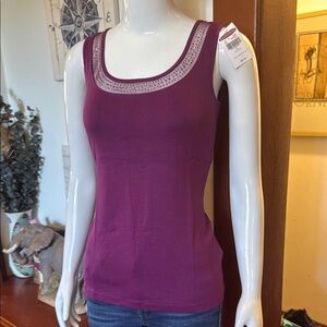 NWT northern reflections size small Women's Purple Sleeveless Top